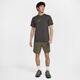
Nike (NIKE) official HYVERSE DRI-FIT men's sun protection quick-drying short-sleeved top summer T-shirt HV4882 299 medium gray/desert moss green/silver XS