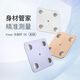 Keep智能体脂秤 家用电子秤高精准体重秤 塑形减脂 体重管理 减肥计划推荐 蓝牙连接SE月光白(充电款)
