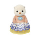 Sylvanian families Japanese version of sea otter family Playing house girls toys and doll set Birthday gifts for children