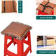 工厂坐垫冬夏两用方凳夏天坐垫绑带圆椅子垫四季通用上班软垫 正方形仿藤花边 3030