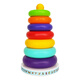 YWZR Paved Music Kids's Rainbow Tower Round 0-1-летняя ребенок 2 раннего детского образования 6 месяцев.