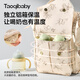 
taoqibaby mom bag mother bag baby out lightweight large capacity portable shoulder multifunctional fashion backpack 26L giant canvas [raw cheese latte]