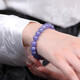 Bracelet de tanzanite haut de gamme de luxe OPZ pour femmes, Bracelet de perle lâche Blue Blue Blue Black [grade de collecte]