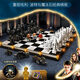 Xianxiu Schach Harry Potter Builds Hogwarts Assistent Schachserie Building Block Movie Burrow (1048 Partikel) + Fernbedienungsbeleuchtung hochwertig