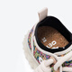 OETZI Oz's ugly cute shoes for men and women 25 spring and autumn new style graffiti jelly canvas shoes versatile casual clown shoes trendy pink/blue/yellow/gray T25121526 40
