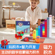 Xingzhao Magnetic Square Digital Building Blocks Number Blocks Cube Mathematics Illumination Aides pédagogiques Aids Toys Children Numéro 1-20 Ensemble de blocs de construction magnétique [211 tablettes 2.5
