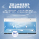 海尔（Haier）冰柜商用大容量双开门  500升以上全冷冻-38度超低温速冻柜 卧式海鲜茶叶柜带门锁冷柜 719升长1.86米【电子控温】 719L
