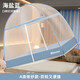 Antarctique Enfants Adulte Mosquito Net Yourt Mosquito Net pas d'installation Mosquito Net Rack 1.8x2M Home Chadow Anti-Fall Foldable