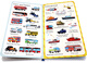 
Original English picture book 199 Big Machines 199 large machines (199 pictures) Children's enlightenment English word learning picture book book cardboard book machine cognitive sub-interactive theme classification rich in color