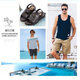 Huili Sandalias de moda New Style Men's No Slip Home Massage Masaje de baño de verano Sandalias casuales de doble propósito 3888 0220-1 Brown Huili Cloud Eva Sandals 40