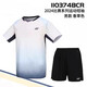 New Starry Sky Badminton Clothing Set Männer und Frauenwettbewerbstraining Sport Schnell trocken atmungsaktives Kurzärärmel-T-Shirt kann angepasst werden 12034BCR Black Herren Shorts m