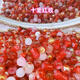 
Jianashi glass beads loose beads and glass mixed DIY wholesale worker children's homemade beaded bracelet necklace mobile phone chain accessories Ziqi Donglai 8mm about 690 pieces [one Jin [Jin equals 0.5 kg]]