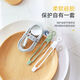 Multifunctional silicone cable manager data cable buckle cable mount and storage artifact headphone charging cable winding strap tie 10 silicone [storage artifact]