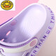 G.Duckkids zapatos de agujeros para niñas Sandalias para niños en verano Nuevo estilo sin deslizamiento Sobre suave para niñas para niños grandes para niños con zapatos de playa azul claro 14 0 mm (longitud interior cm)