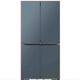 Samsung (SAMSUNG) official refurbished machine, original imported 615 liters Samsung AI refrigerator, embedded four-door refrigerator, frequency conversion three systems, large capacity sterilization, touch automatic door refrigerator, green brocade gray RF62DB9CGC3GSC