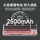 Forward TK870 wireless mechanical keyboard and mouse set Bluetooth three-mode high-value Blackberry side engraving 104-key gaming e-sports desktop laptop office wired universal peripheral Blackberry side engraving-87 key [wireless Bluetooth three-template] white light + wireless mouse Blue axis (clear feel)
