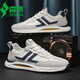 
Semir men's shoes summer new breathable canvas shoes men's fashion trend running forrest Gump shoes casual versatile sports shoes men white dark blue 42