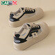 Katile crocodile women's shoes for summer breathable big toe shoes mesh hollow sports and casual shoes for women 1584 black 38