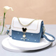 Love Cow Leder Bag Damenbeutel Crossbody Body Umhängetasche kleiner Quadratbeutel Geburtstag Chinesisches Valentinstag Geschenk für Freundin