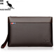 
KUQIDAISHU men's clutch new style business wallet trendy wallet multiple card handbag Korean style fashion handbag men black small