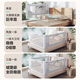 InnoTruth crib fence bed, three-sided baby anti-fall fence, safety bedside guardrail, one side baffle, no punching required, Gray Little Elephant-2.0m single-sided
