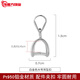 Guanpuge Fat Donglai same style platinum pendant buckle PT950 necklace button connector buckle accessories jade white clip pendant buckle