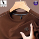 
Kangaroo men's long-sleeved T-shirt 2024 autumn round neck sweatshirt men's spring and autumn middle-aged top daddy's wear waffle base shirt JXYXL75-6625 gray XL 175 recommended 135-150Jin [Jin equals 0.5 kg]