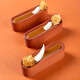 
XMSJ6 lightning puff mousse silicone mold French pastry strip middle groove decorative baking mold 6 groove 1047