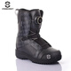 Chuangjingyixuan Schneeschuhe Schneeschuhe Kinder-Skischuhe Kanada X8 Snowboardschuhe Einstiegs-Snowboardstiefel BOA Schwarz 19,5/30,5