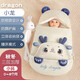 Baby-friendly tree baby quilt newborn sleeping bag autumn and winter thickened anti-kicking quilt baby newborn products anti-jump pure cotton bag Xiaolong - autumn and winter small size three-dimensional package anti-jump + storage pocket + windproof shoulder pads