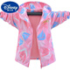Disney (Disney) Kinderladung Top Integriertes Fleece Dünn Fleece Herbst -Mädchen -Mantel Spring- und Herbst 2025 Neues Stil mittelgroßer Kinder im Fleece -Stil Pink 9903 110 cm