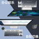 罗技（Logitech）G502 HERO游戏鼠标 电竞有线鼠标 K835有线游戏键盘TTC轴体 键鼠组套家用电竞键盘 K835红轴-极昼灰键帽+G502-黑色防滑贴