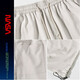
NASA LIKE summer ice silk pants cool pleated work pants men's loose wide-leg paratrooper pants versatile quick-drying casual trousers light gray XL (recommended 130-150Jin [Jin equals 0.5 kg])