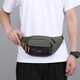 Sac à taille pour homme en multifonction Nouveau sac de téléphone mobile sportif Sac de course de fuite de grande capacité Bag de poitrine extérieure BJ680 Gray