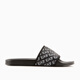 Armani/Armani EA7 Herren Fashion Logo Print Casual Flip Flops 7x000109 AF15125 Schwarz/Gold PC001 43