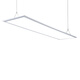 XMSJED flat chandelier 8080 office chandelier writing office building commercial lighting strip panel chandelier 30*12048 tile neutral light hanging shot one