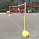 Badminton net post standard indoor and outdoor mobile badminton post portable badminton net frame ABS net post ABS badminton post 70kg pair (with standard net