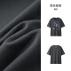 森马（Semir）常华森同款纯棉t恤男国家地理系列虎鲸印花短袖上衣25新款简约男t 褐灰20851 L