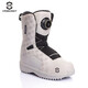 Chuangjingyixuan Schneeschuhe Schneeschuhe Kinder-Skischuhe Kanada X8 Snowboardschuhe Einstiegs-Snowboardstiefel BOA Schwarz 19,5/30,5