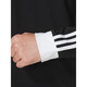 Adidas Clover Camiseta de manga larga Camiseta Hombres 2025 Autumn New Sportswear Round Neck Top Casual Top IA4877 Black XS