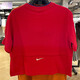 Nike T-shirt Vêtements féminins 2023 Été Nouvelle Fashion Sportswear Casual Fitness Fitness Breathable Round Round Cou Short Manches HF6291-687 / RED L