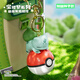 POKEMON宝可梦正版萌萌发光公仔钥匙扣书包挂件挂饰汽车钥匙链神奇宝贝 皮卡丘款-发光挂件
