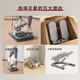 Zhengxing (ZXCH) stepper home fat-burning artifact mini fitness equipment elliptical stair climbing pedal machine sports weight loss and shaping artifact ES1-gentleman gray (comes with a pair of tension ropes)