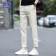 Romon (Romon) Neun-Punkte-Hosen für Männer Slim Summer Business Casual Hosen für Männer vielseitige Hosen für Männer
