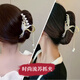 Crystal wheat ear hairpin hairpin headwear female high-end 2025 new style grabber clip back of the head shark clip ladies birthday gift