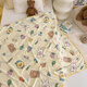 Abay Class A baby summer cool quilt newborn children ice silk blanket baby air conditioning quilt kindergarten cool knitted small quilt Fruit Panda Class A cool summer blanket machine washable 120x150cm 1-7 years old