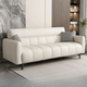 
Manzhen folding sofa bed for household multi-function lazy sofa bed integrated and dual-purpose 2025 new lunch break single sofa bed cat scratching leather-white [latex style] [widening style] Total length 2.2 meters x width 1.2 meters