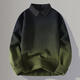Space Owen Sense gefälschter zweiteiliger Pullover Männer 2024 neuer Gradientenhemdkragen Pullover Männer Winter Wärme Innere Wear 9756 Graues Hemdkragen etwa 130-150jin [Jin gleich 0,5 kg] kann getragen werden xl