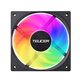 
Zero Degree Shijia UT12015 thin case fan 12 cm PWM intelligent temperature control computer desktop 12cm heat dissipation fan 120mm small four-pin connector Thickness 15mm UT12015 ARGB black (thickness 15mm)