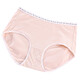 Medio de ropa para mujeres Medio y alta cintura Letras de algodón de algodón Color sólido Color macarroso Color mariposa de cuatro paquetes Anfen Women's Briefs 13583 Four-Color Four-Pack M Adecuado para 75-90Jin [Jin equivale a 0,5 kg]